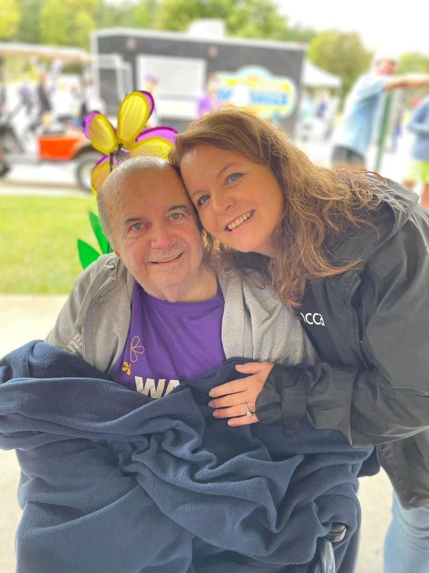 Brett and her dad