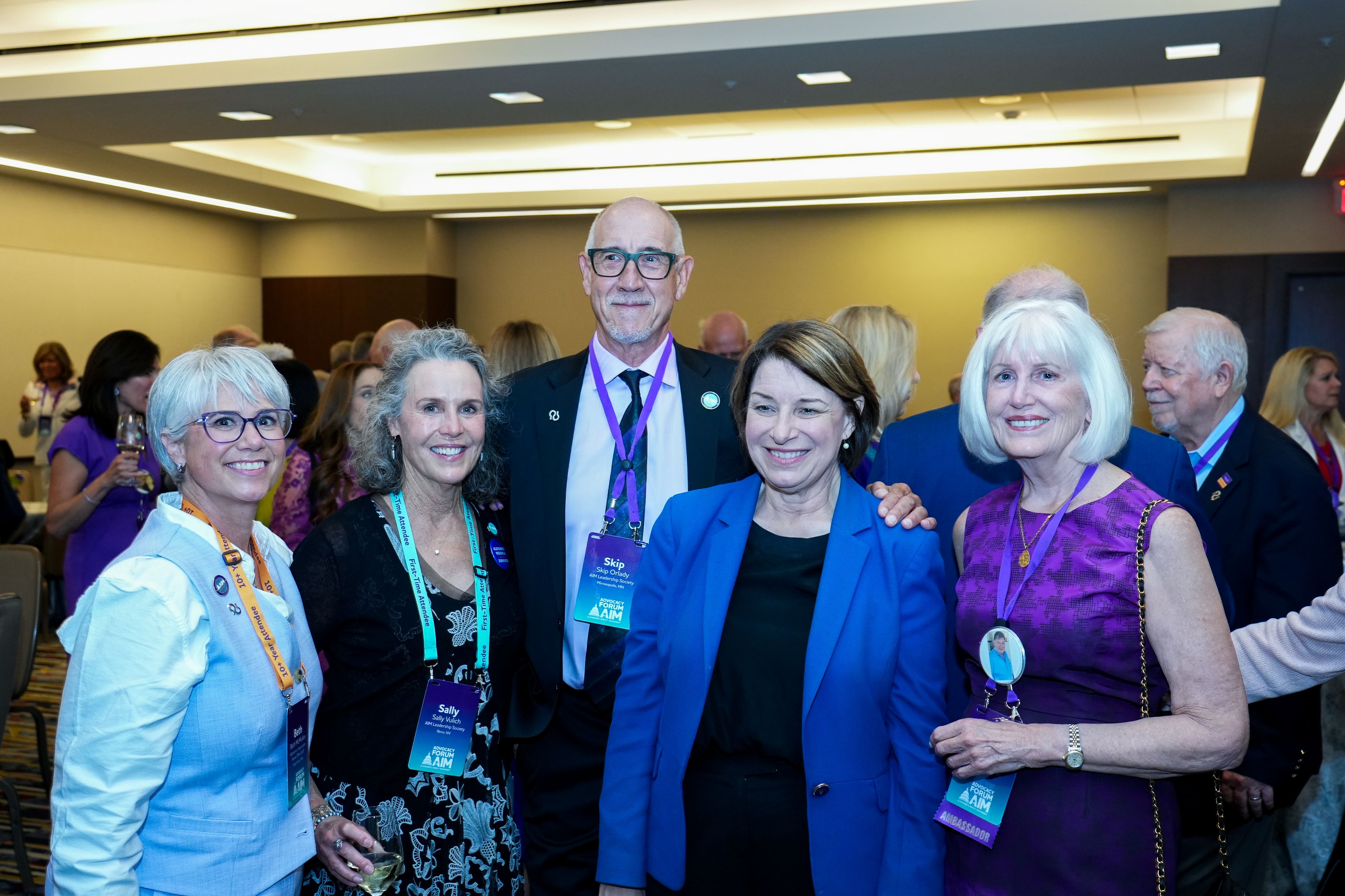 Skip and Sally reception