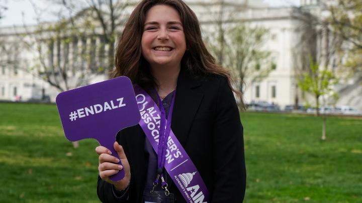 young advocate with paddle