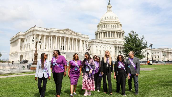 Diverse Advocate group Capitol