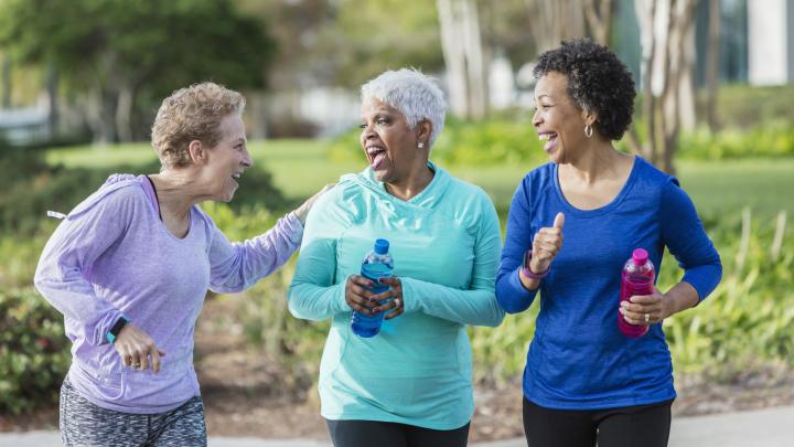women exercising