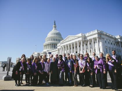 AIM advocates at the Capitol